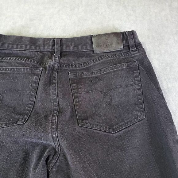 Ralph Lauren Co Jeans Womens 10 Black Straight Leg Pants - Picture 7 of 8